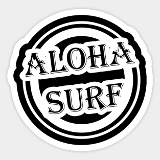 Aloha surf Sticker